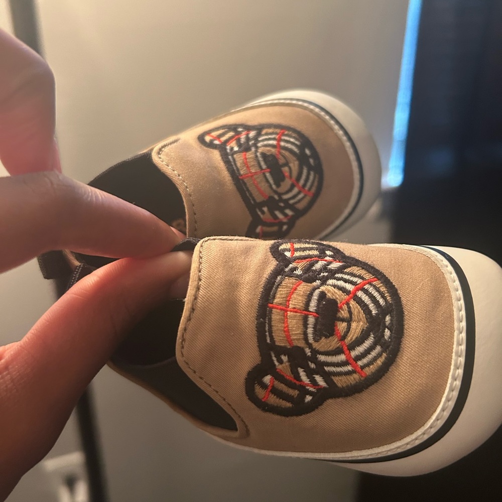 Infant Burberry shoes wore only one time